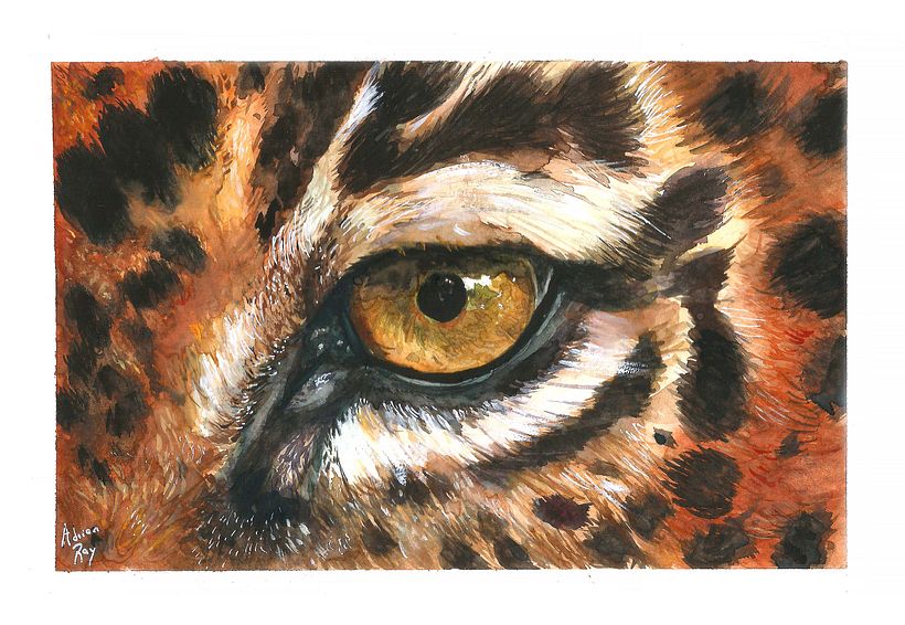 Mi Proyecto del curso: Retratos expresivos de animales en acuarela 3