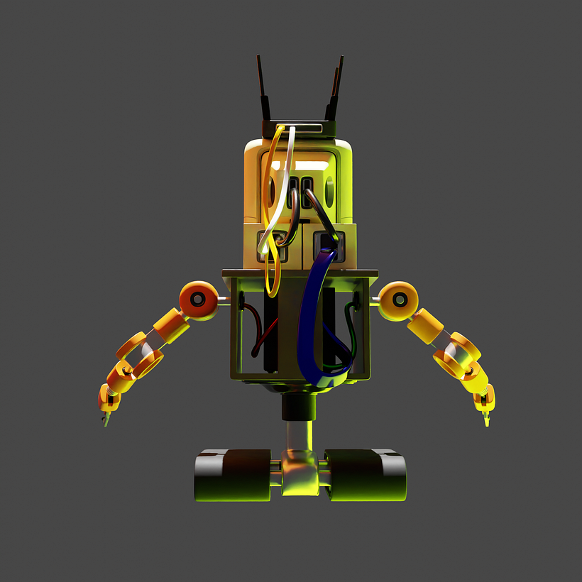Mi Proyecto del curso: Introducción al diseño y modelado 3D con Blender 10