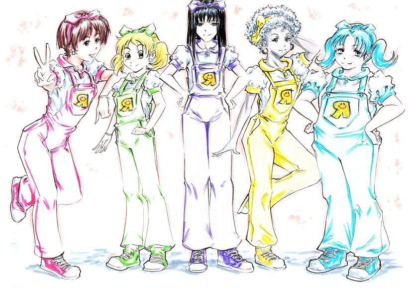 My project in Drawing Manga Characters from Scratch course 4