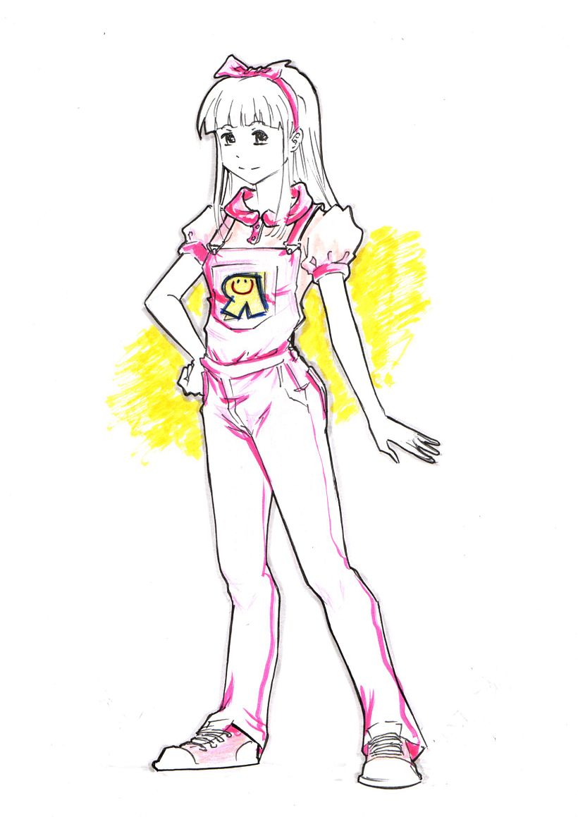 My project in Drawing Manga Characters from Scratch course 5
