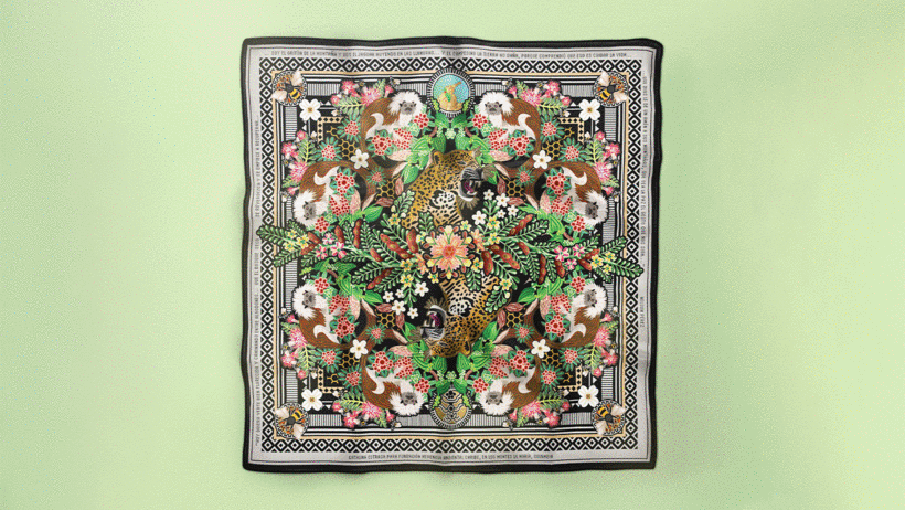 Trabalhos de Catalina Estrada, que na Domestika ministra os cursos