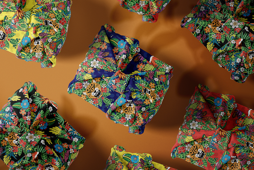 Patterns de Catalina Estrada aplicados em objetos de decoração