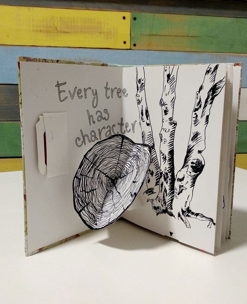 My project in Interactive Pop-up Books: Create a Paper World course 3