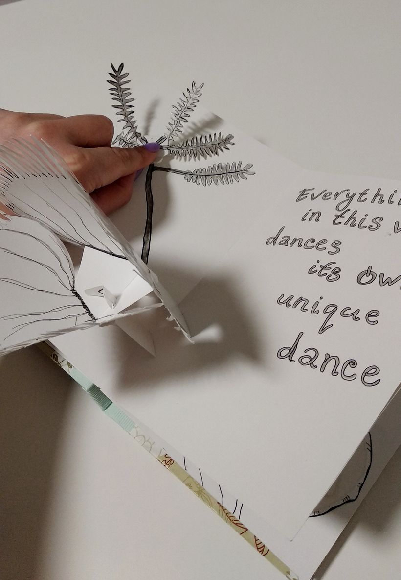 My project in Interactive Pop-up Books: Create a Paper World course 5