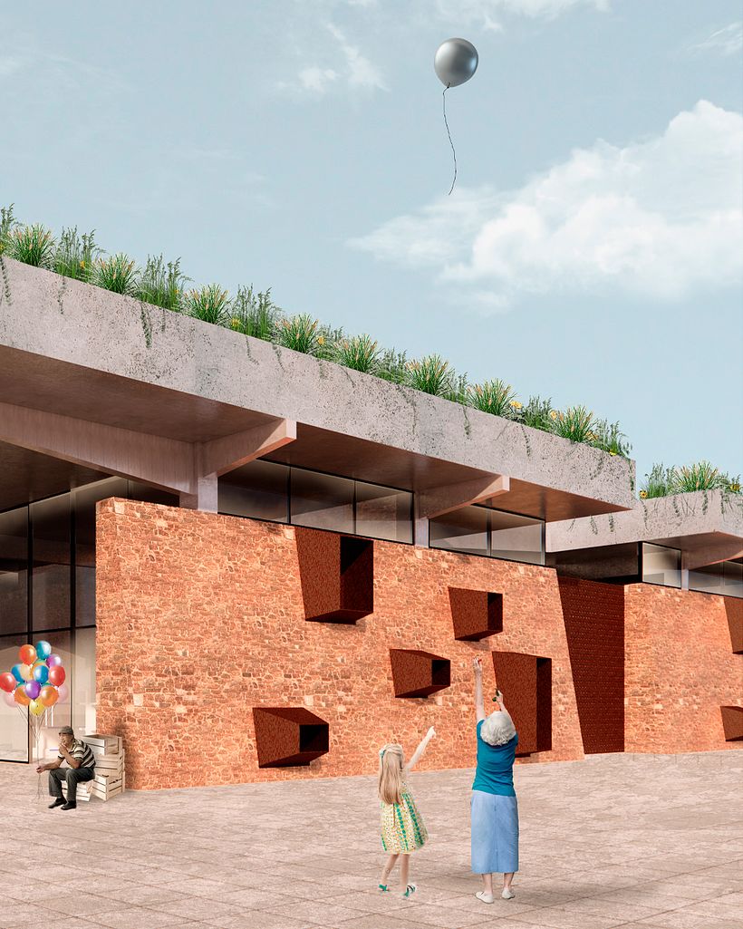 Trabajo de  Representación Arquitectónica - Arquitetura