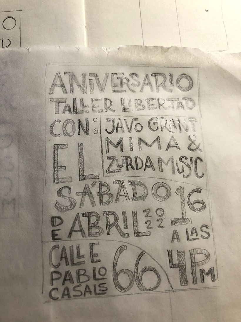 My project in Retro American Lettering: Discover the Interlock Style course 2
