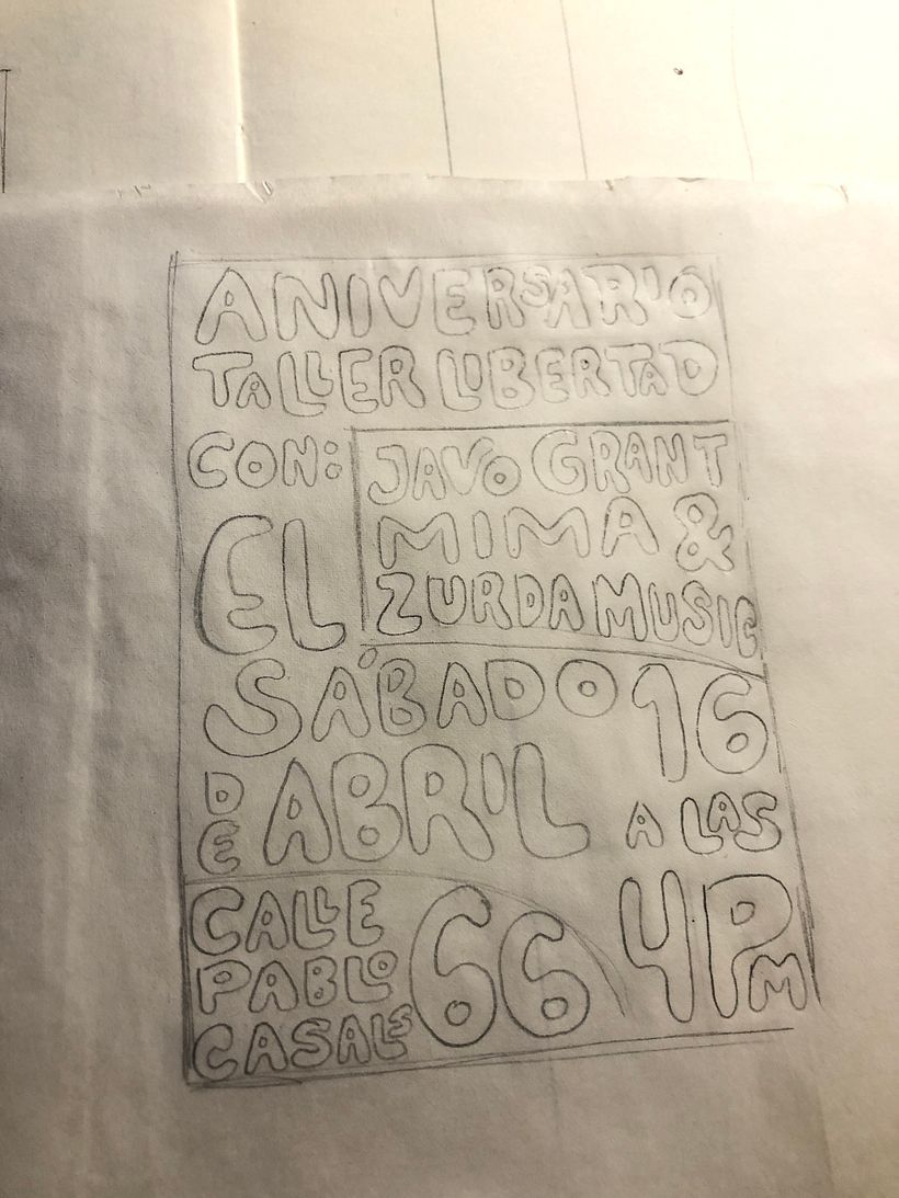 My project in Retro American Lettering: Discover the Interlock Style course 3