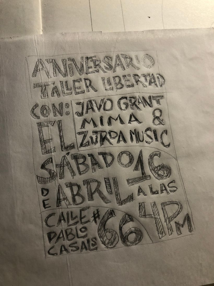 My project in Retro American Lettering: Discover the Interlock Style course 4