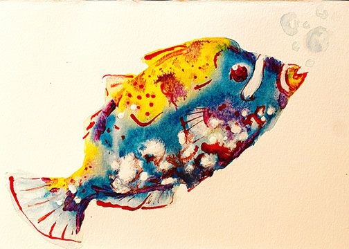 My project in Experimental Watercolor Techniques for Beginners course 3