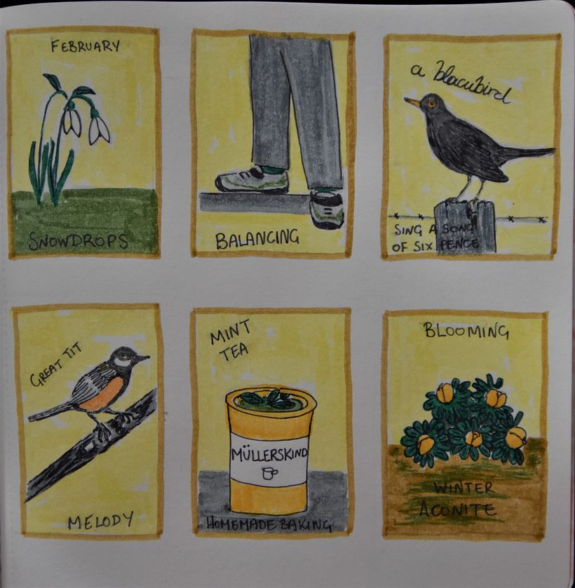 My project in Illustrated Life Journal: A Daily Mindful Practice course 17