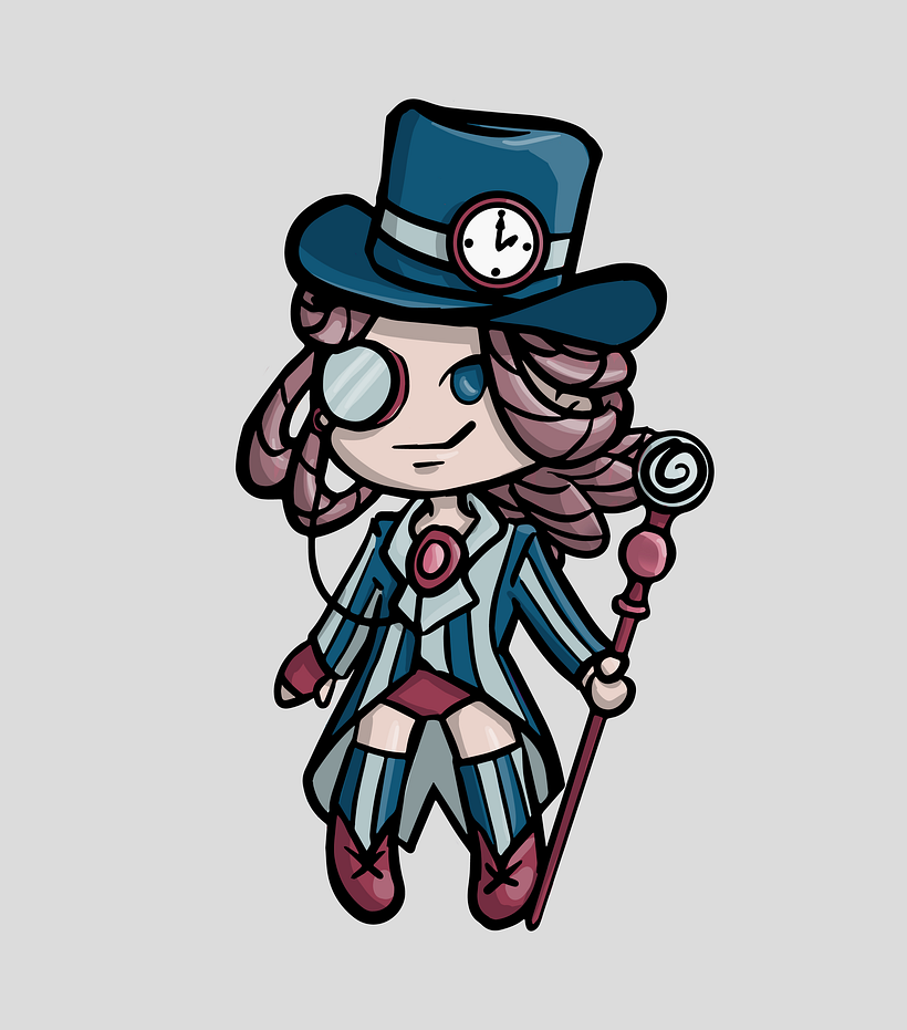 Steampunk chatacter 1