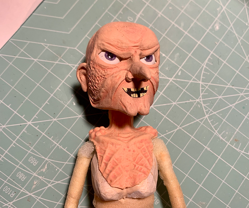 'Grand High Witch' Latex Puppet 5