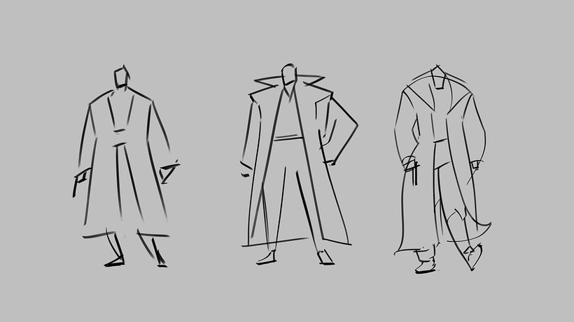 Gesture/pose sketch