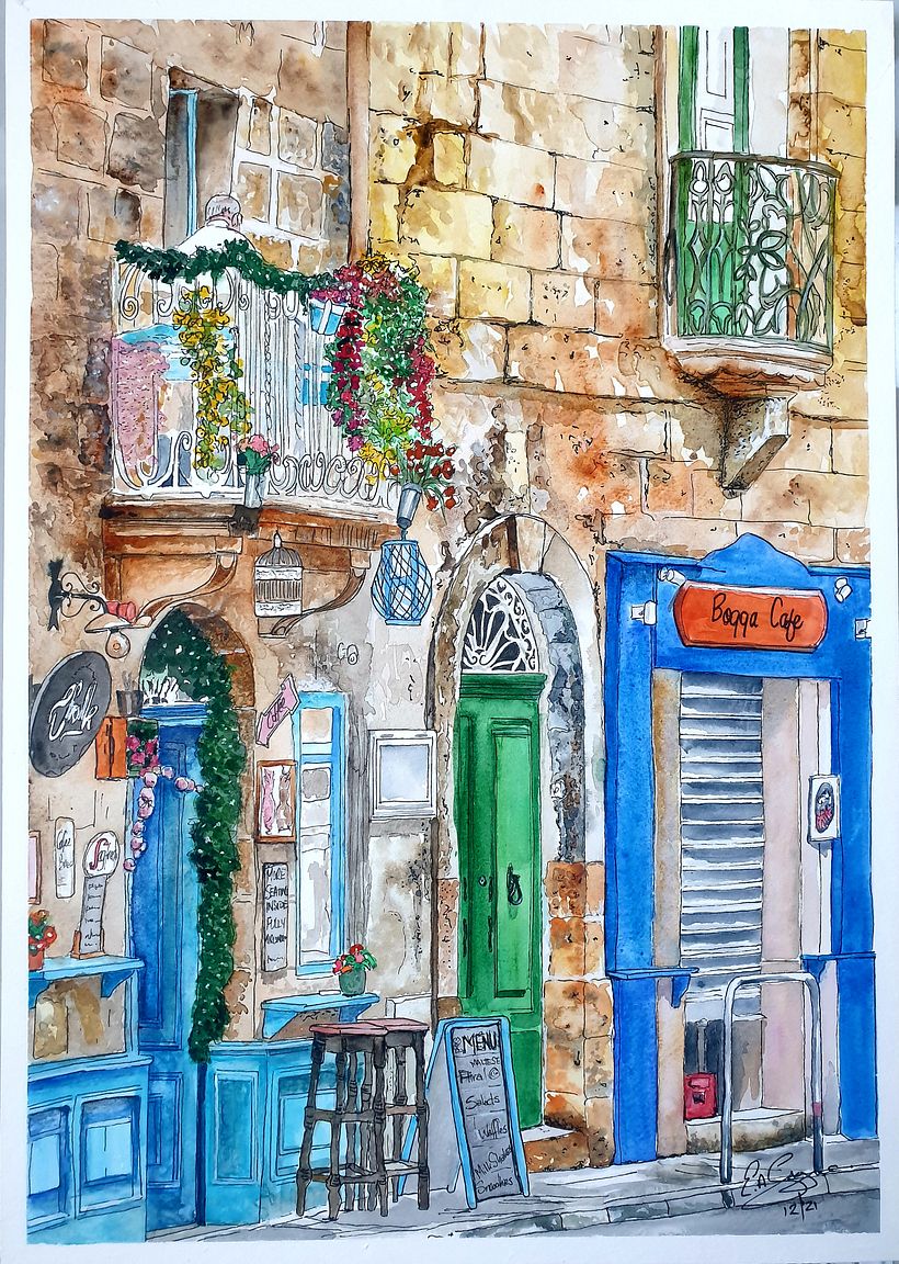 My project in The Art of Watercolor: Paint Your Vision of the World course 1