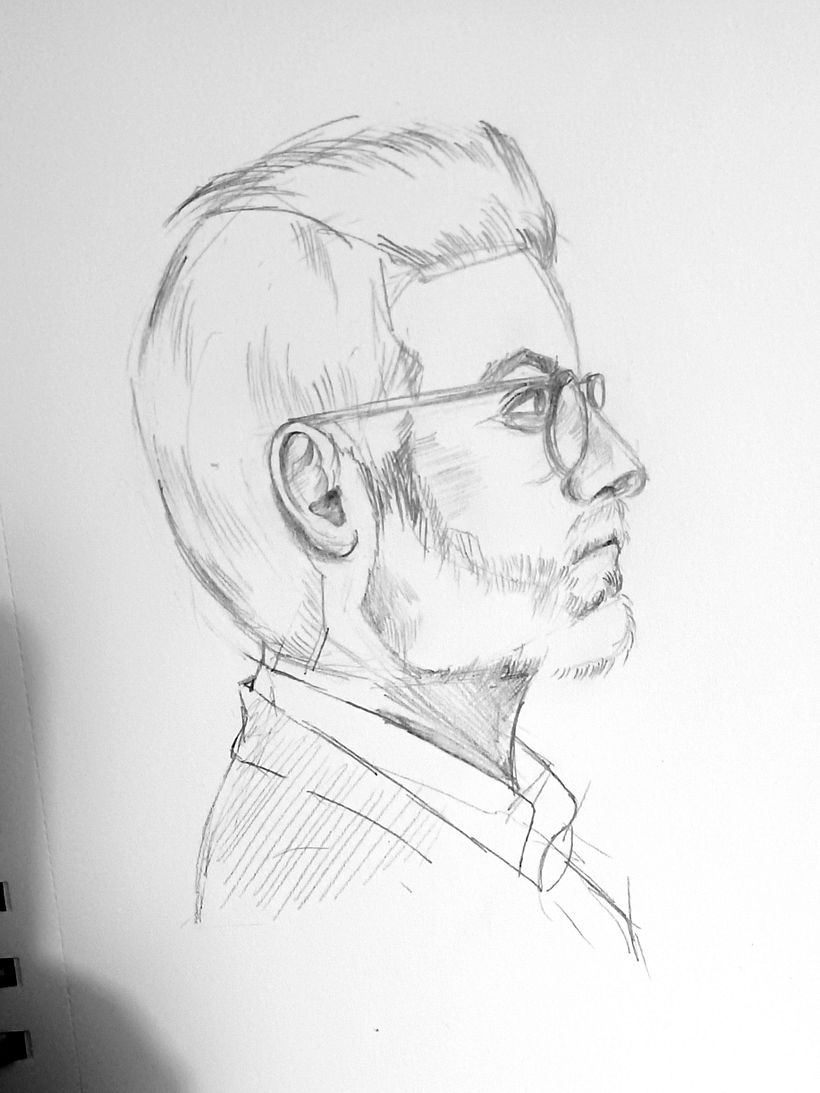 My project in Portrait Sketchbooking: Explore the Human Face course 2