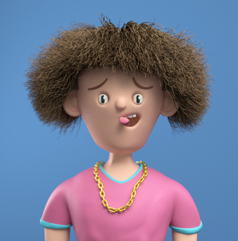Realistic hair 1.