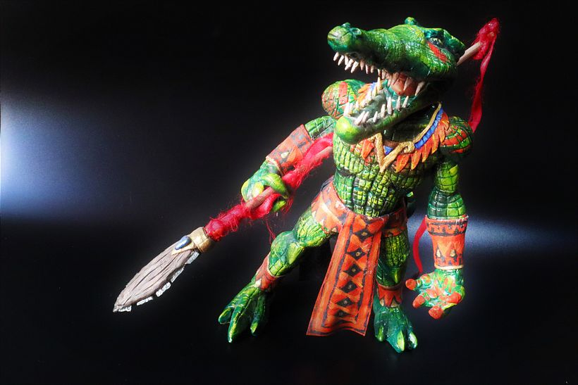 Guerrero Cocodrilo Azteca 6