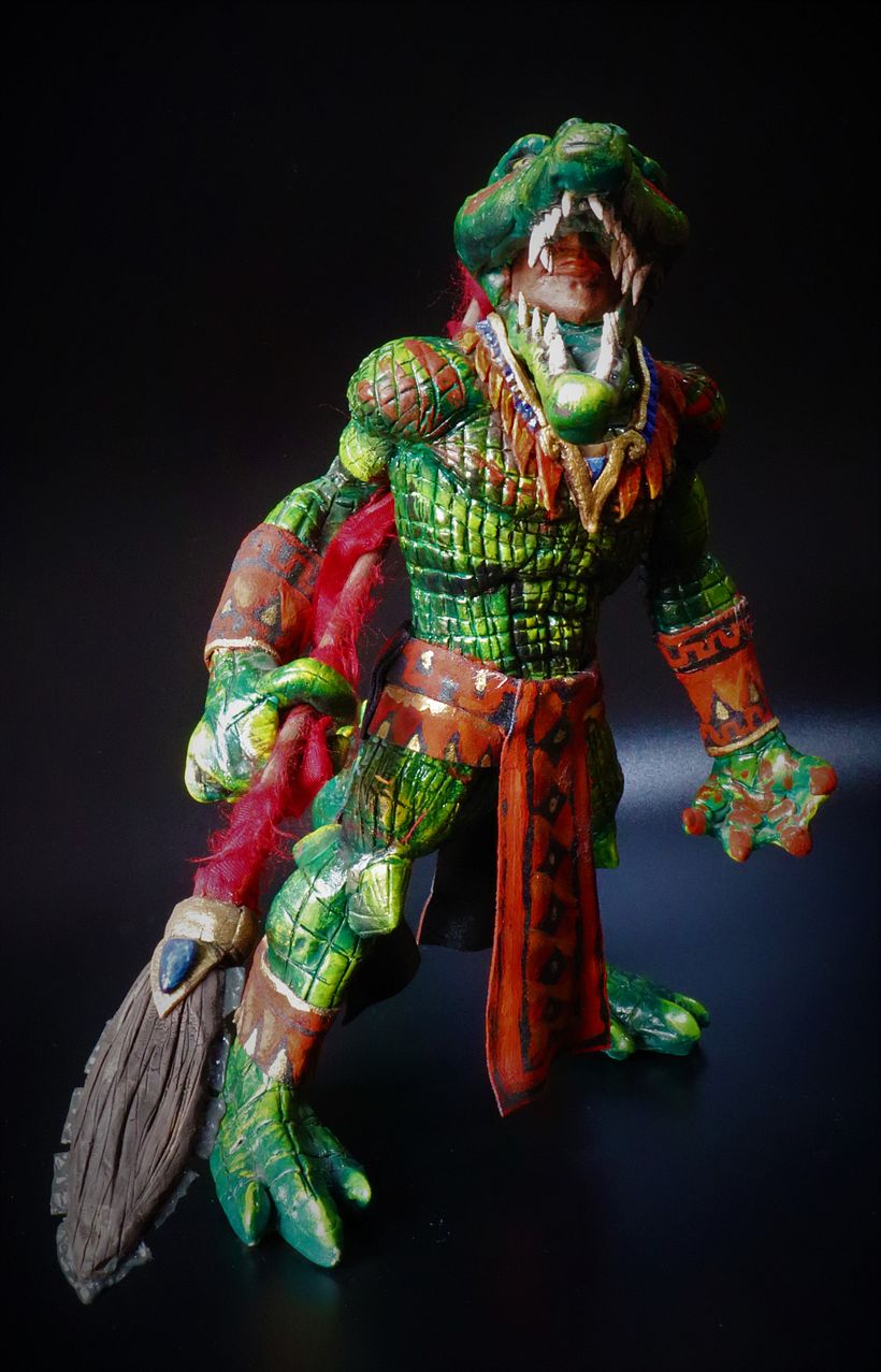 Guerrero Cocodrilo Azteca 8