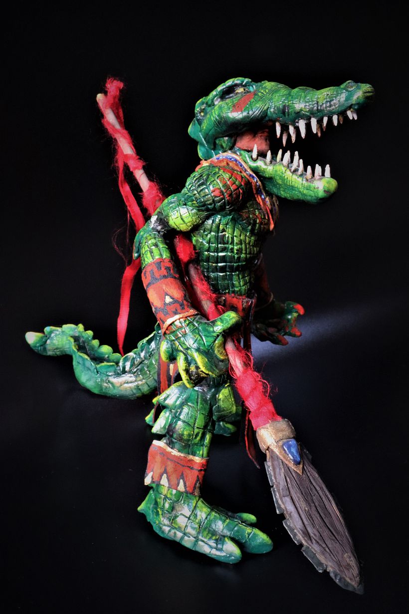 Guerrero Cocodrilo Azteca 9