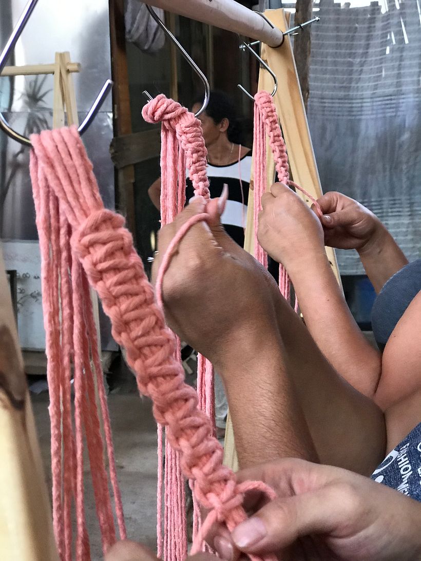 Projeto Repartir - Macramé
