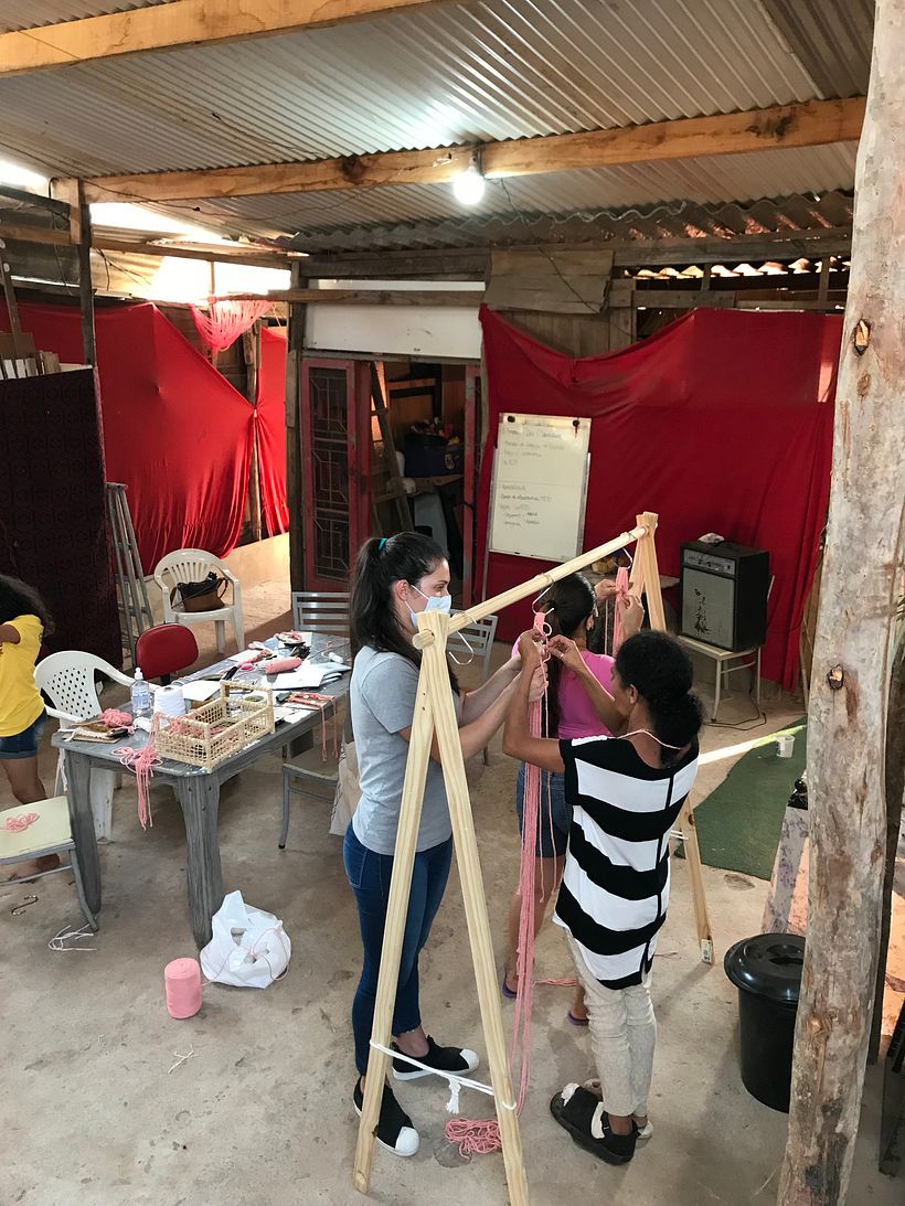 Projeto Repartir - Macramé