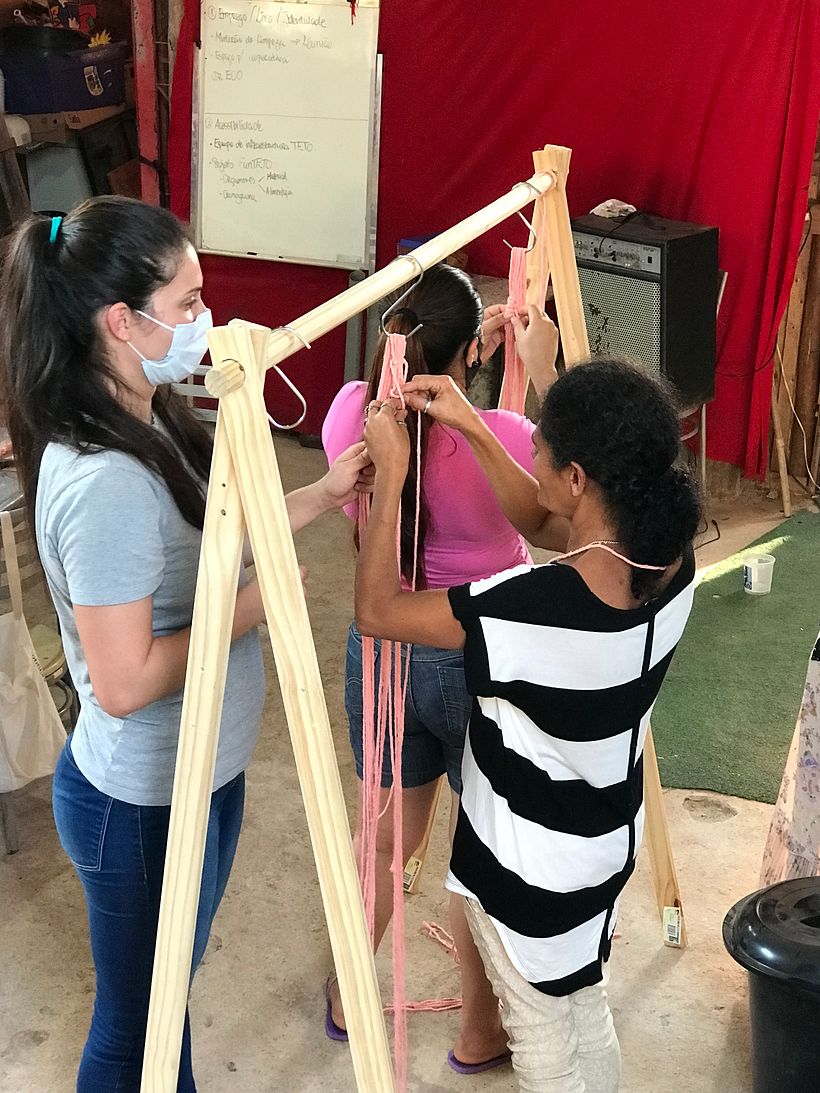 Projeto Repartir - Macramé