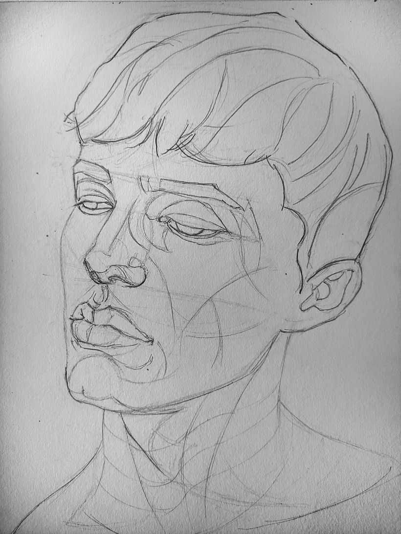 My project in Portrait Sketchbooking: Explore the Human Face course 3