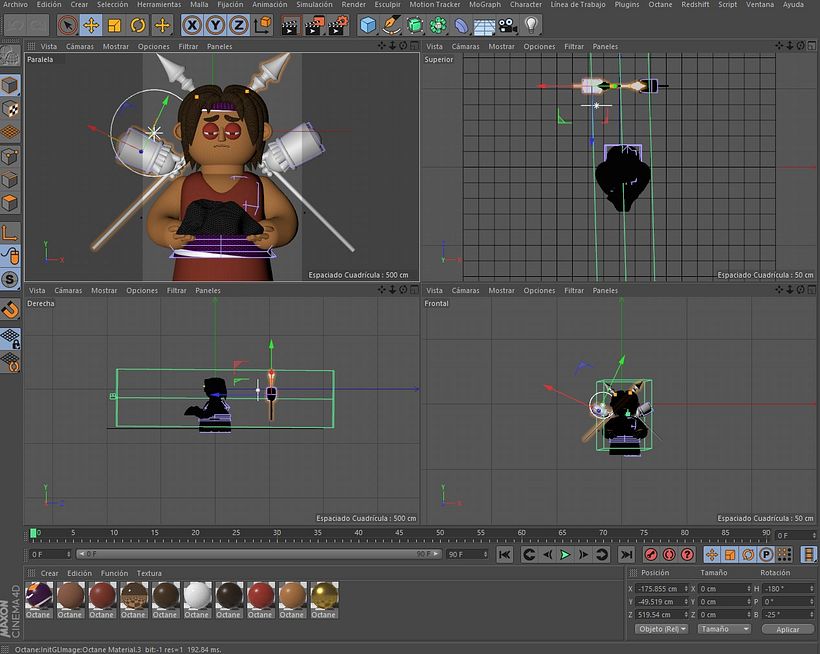 Mi Proyecto del curso: Creación de autorretratos en 3D para redes sociales con Cinema 4D 4