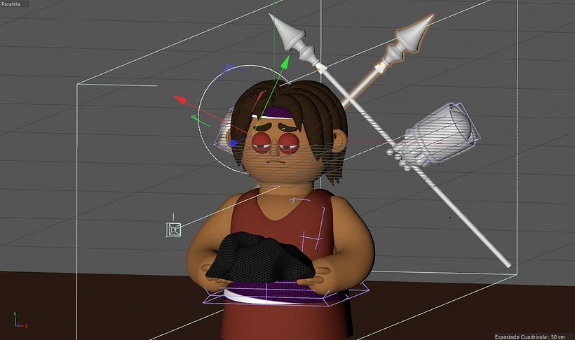 Mi Proyecto del curso: Creación de autorretratos en 3D para redes sociales con Cinema 4D 5