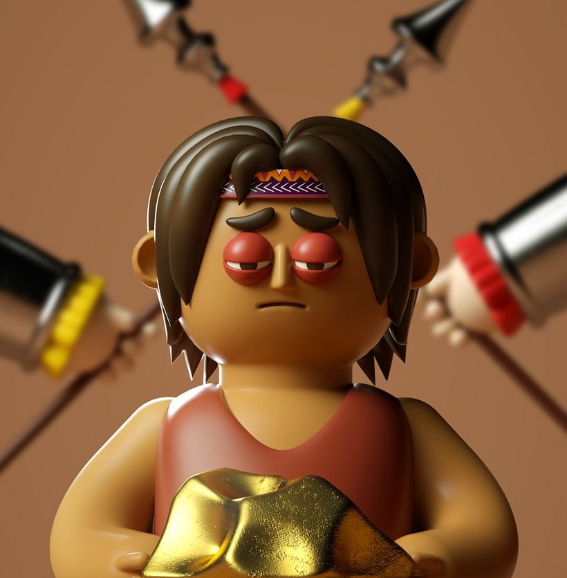 Mi Proyecto del curso: Creación de autorretratos en 3D para redes sociales con Cinema 4D 7