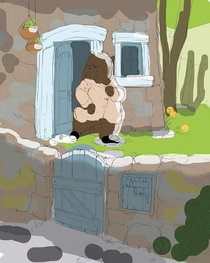 Der erste Farbschema-Test: ganz schön hart!