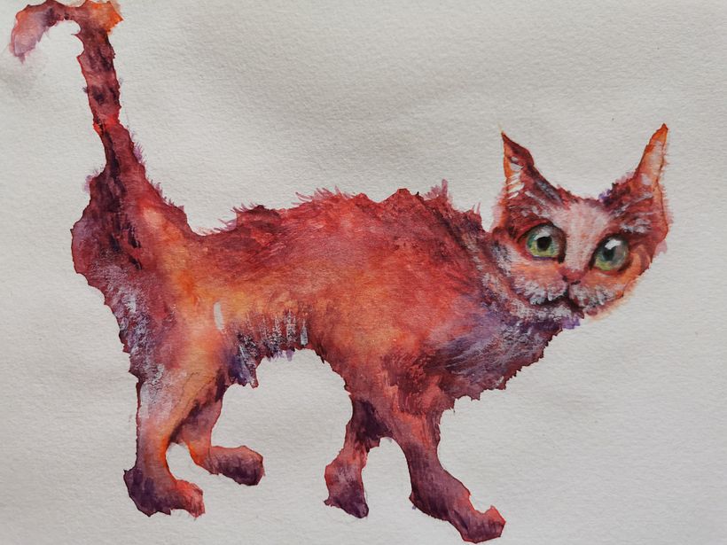 My project in Creative Illustration Techniques with Gouache course 3