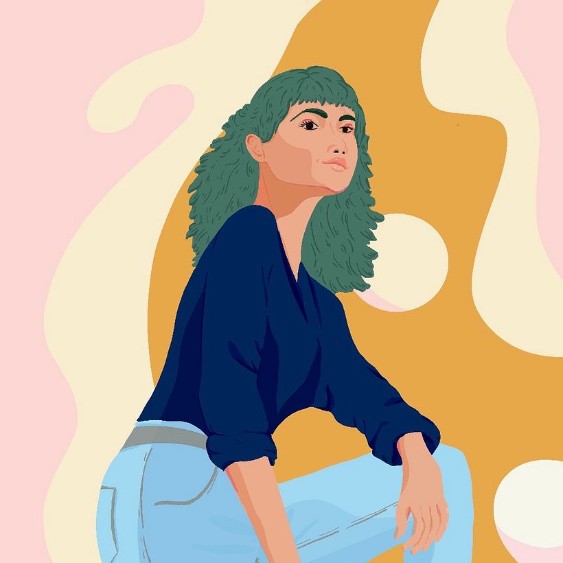 My project in Stylish Character Illustration in Procreate course 3