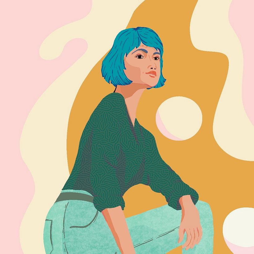 My project in Stylish Character Illustration in Procreate course 5