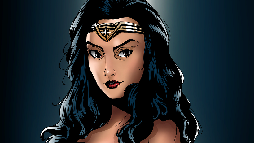 Wonder Woman Front View