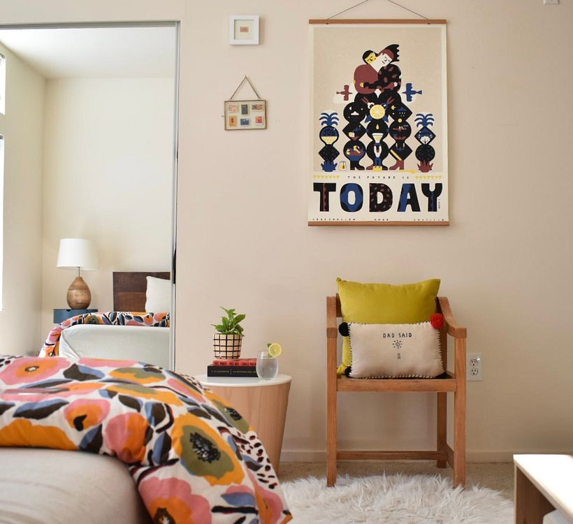 This is the illustrated poster in my space