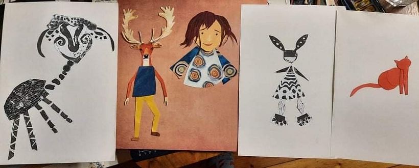 My project in Illustrated Characters with Paper course 26
