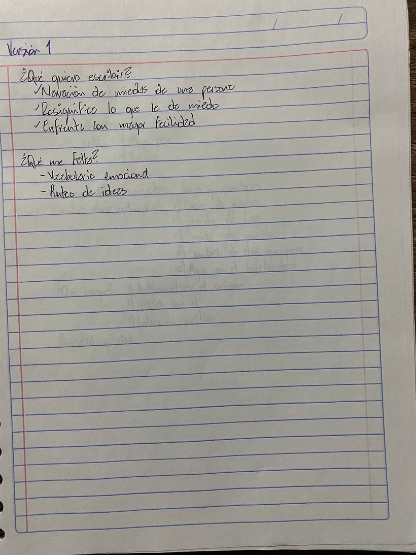 Preparando el relato