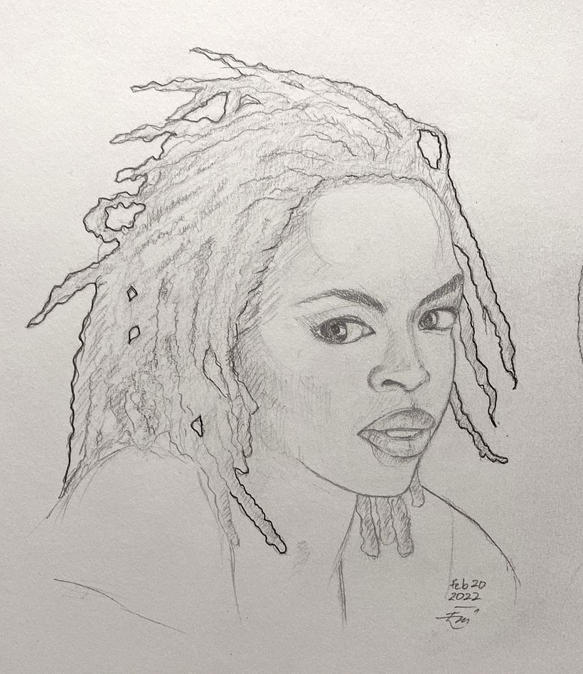 Tentative -Laureen Hill - dessiné en février 2022