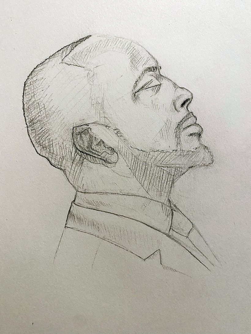 Wiclef Jean - dessiné en Février 2022