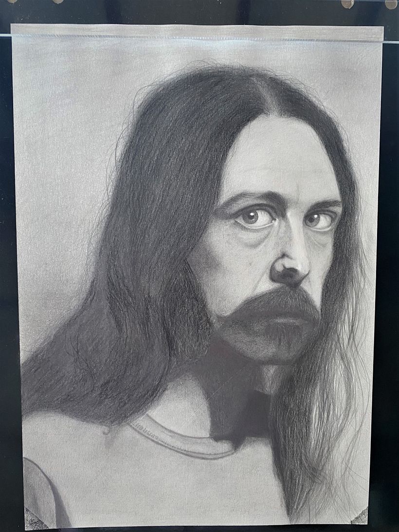 Meu projeto do curso: Retrato realista com lápis grafite 7