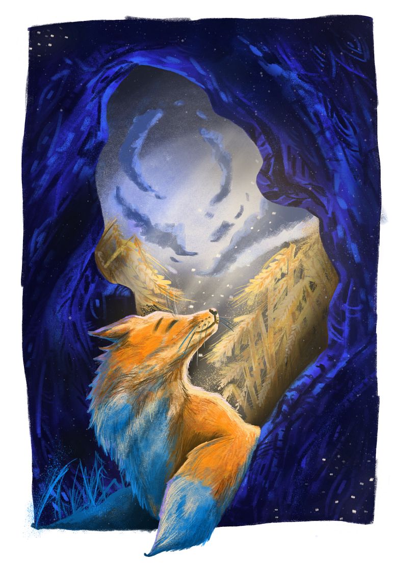 Mein Kursprojekt: Atmosphärische Szenen in Procreate: Malen mit Farben und Licht  1