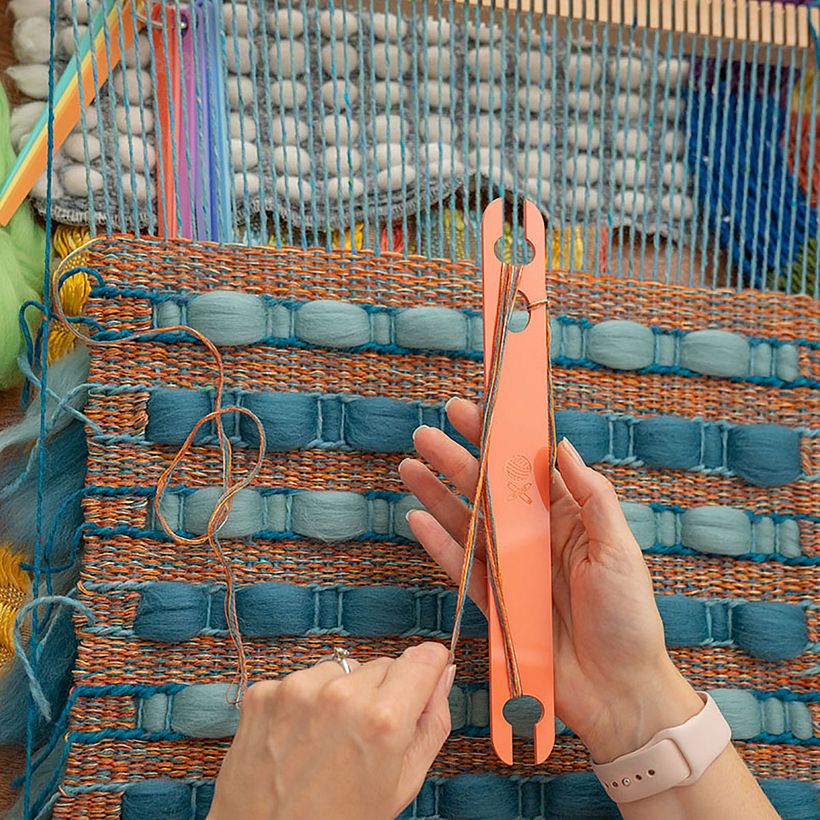 My project in Hand-Weaving Techniques: Design Textile Accessories course 5