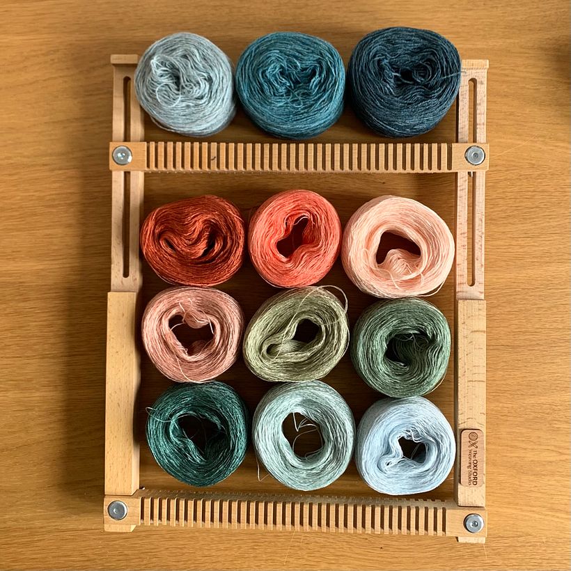 My project in Hand-Weaving Techniques: Design Textile Accessories course 2