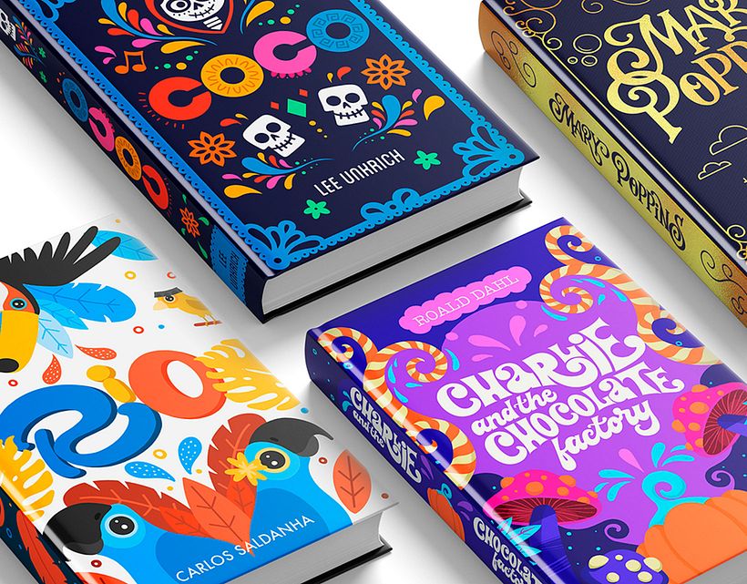 Proyecto de Lettering + Ilustración para un bookset realizado por Ana Moreno.