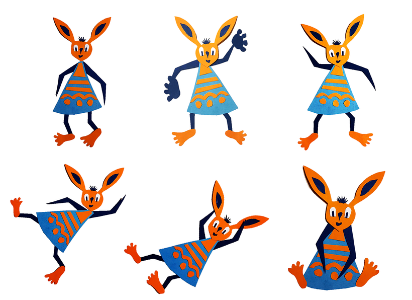 My project in Illustrated Characters with Paper course 27