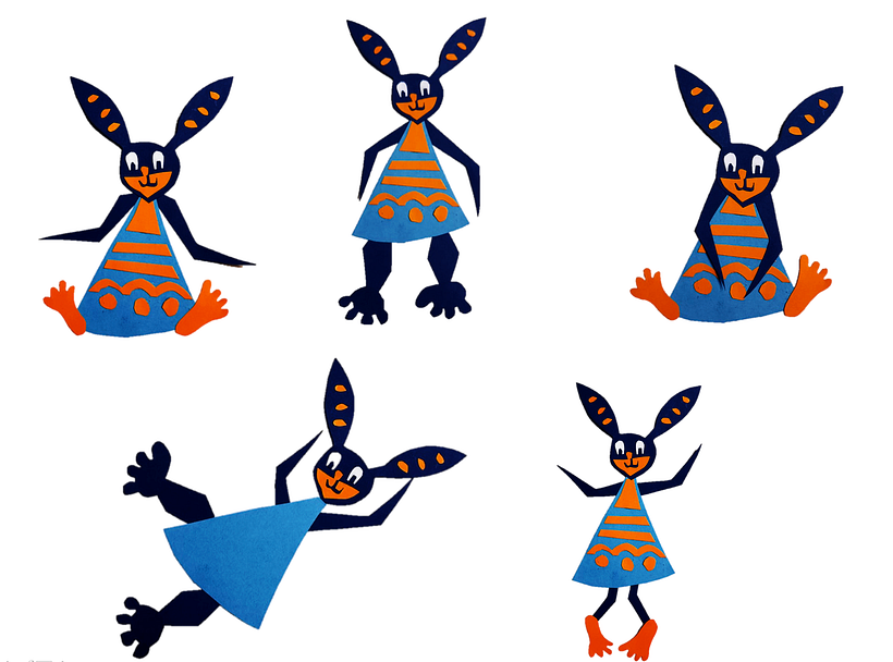 My project in Illustrated Characters with Paper course 28