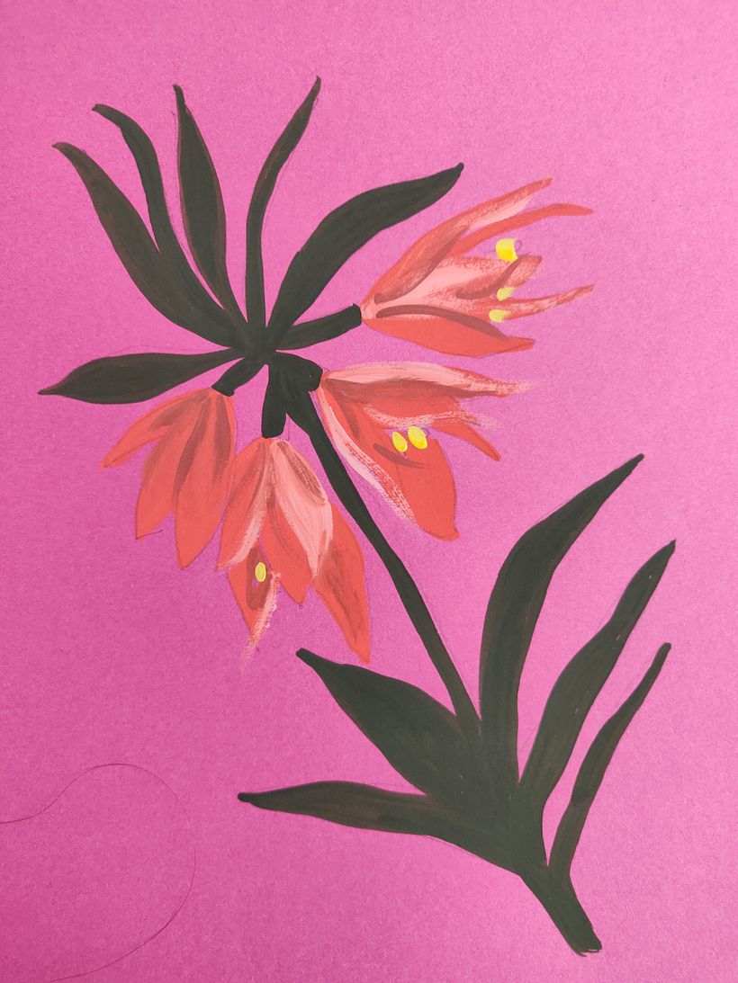 My project in Contemporary Print Design: Scale, Color, and Composition course 3