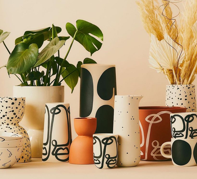 Las piezas de Franca reflejan la diversidad étnica de sus creadoras. 