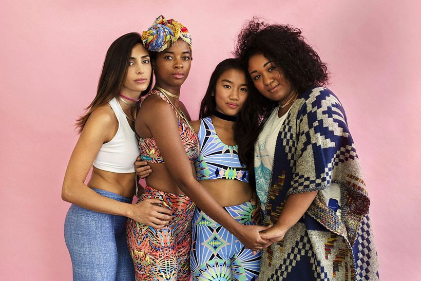 Spring campaign for yoga brand Daughters of Culture - Fotografía